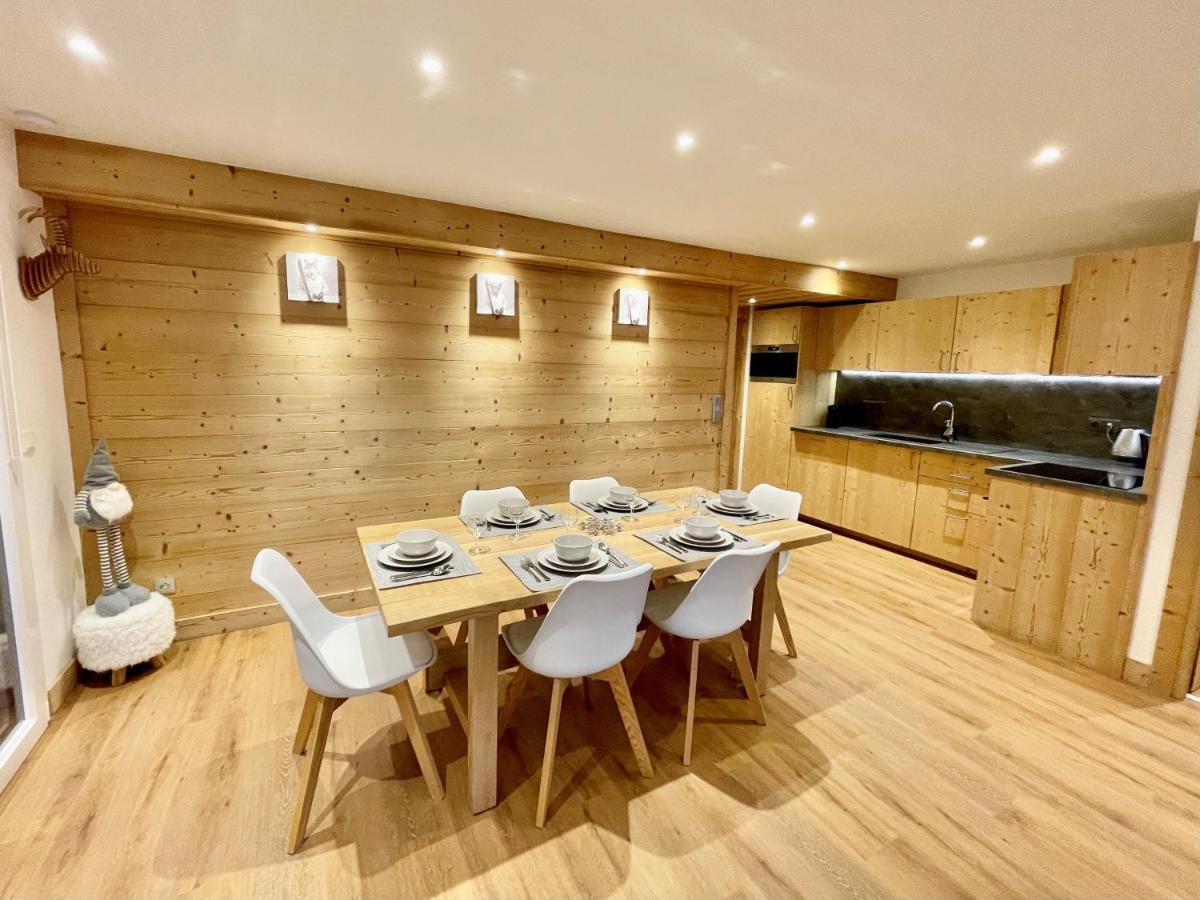Le Janus, Pied Des Pistes, 2 Garages, Terrasse Avec Sauna 몽제네브르 외부 사진